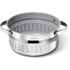 imageCaraway Steamer  Stainless Steel Steamer with Handles  Non Stick Non Toxic Coating  Steam Veggies Seafood and More  Compatible With Our Dutch Oven or Sauce Pan  Large 65qt  GoldStainless Steel