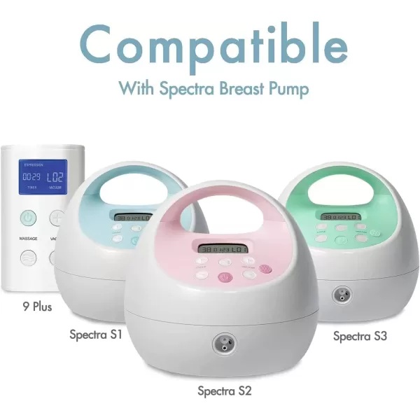 image12Count Papablic Pump Parts Compatible with Spectra S1 S2 and 9 Plus Incl 8Count Duckbill Valves for Spectra and Medela Pump in Style 4Count Silicone Membrane for Spectra Backflow Protector