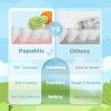 imagePapablic Baby Toothbrush 6 to 12 Months 360 Carrot Teether for Baby Silicone Teethers for Babies Infant Toothbrush Teething Toys with Suction Base
