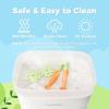 imagePapablic GrowingSmiles Baby Training Toothbrush Set Baby Toothbrush 6 to 12 Months Infant Toothbrush 12 Months and Up Carrot Teether ampamp Bunny Sonic Electric Toothbrush