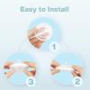 image8Count Papablic Duckbill Valves and Backflow Protector Compatible with Spectra S1 Spectra S2 Spectra 9 Plus Breast Pumps Not Original Spectra Pump Parts BPADEHP FreeBackflow