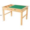 imagePapablic 2 in 1 Kid Activity Table with Large Storage for Older Kids Compatible with Lego Building Block for Boys Girls
