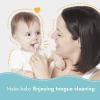 imagePapablic 40Pack Baby Tongue Cleaner Baby Oral Cleaner Disposable Baby Mouth Cleaner Newborn Upgrade Gum Cleaner with Paper Handle for Babies and Infants Ages 02 Years1 Count Pack of 100