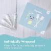 imagePapablic 40Pack Baby Tongue Cleaner Baby Oral Cleaner Disposable Baby Mouth Cleaner Newborn Upgrade Gum Cleaner with Paper Handle for Babies and Infants Ages 02 Years1 Count Pack of 100