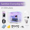 imagePapablic 4in1 UV Light Sanitizer  UVClean Sanitizing and Dryer Pro  UV Sanitizer Box with Dual UVC Lamps for Babies ampamp Whole Family  Large Capacity  Touch Control