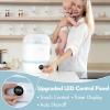 imagePapablic 5in1 Bottle Sterilizer and Dryer Pro Universal Fit for Baby Bottles Parts ampamp Other Newborn Essentials ExtraLarge CapacityPro