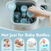 imagePapablic Baby Bottle Washer Sterilizer and Dryer 4in1 Bottle Washer Sanitizer for Bottles Pump Parts ampamp Baby Essentials  Quick ampamp Clean with 60 Detergent Tablets