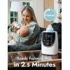 imagePapablic Swirlable Bottle Warmer Baby Bottle Warmer with Shake Function for Breastmilk and Night Feeds Uniform Heating for Nutrient Preservation Smart Temperature Control Automatic ShutOff