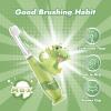 imagePapablic Toddler Sonic Electric Toothbrush for Ages 13 Years Baby Electric Toothbrush with Cute Dino Cover and Smart LED Timer 4 Brush Heads Max4 Brush Heads Max