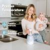 imagePapablic UltraFast Bottle Warmer Ready Milk in 2 Min Baby Bottle Warmer for Breastmilk and Formula Accurate Temperature Control and Automatic ShutOff Bottle Warmers for All BottlesPro