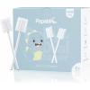 imagePapablic 40Pack Baby Tongue Cleaner Baby Oral Cleaner Disposable Baby Mouth Cleaner Newborn Upgrade Gum Cleaner with Paper Handle for Babies and Infants Ages 02 Years1 Count Pack of 100