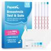 imagePapablic Alcohol Test Strips for Breastmilk Quick Results in 2 Minutes Breast Milk Alcohol Test Strips for Breastfeeding Moms at Home Holiday Party Thanksgiving Day 12Pcs