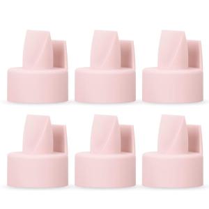 image6Count Papablic Duckbill Valves for Spectra S1 Spectra S2 Spectra 9 Plus Replaceable Duckbill Valves for Spectra Duckbill Valves Compatible with Spectra Pump Parts BPADEHP Free PinkPink