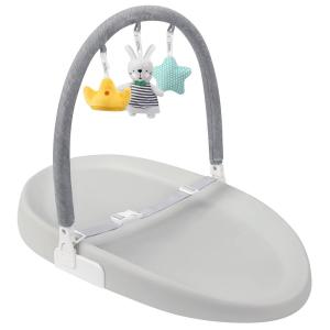 imagePapablic Baby Changing Pad Wipeable Changing Pad with Removable Safety Strap NonSlip Diaper Changing Pad Waterproof Changing Pad wWashable Cover Changing Pad for Dresser Changing Table BedToy Bar Changing Pad