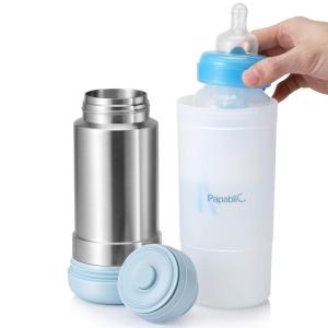 imagePapablic Portable Travel Baby Bottle Warmer On The Go Fits Most Car Cup Holders 12 ozClassic