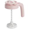 imagePapablic 32oz Wide Mouth Mason Jar Pour Spout Lid with Mixing Handle ampamp Flip Locking Spout for Mixing FormulaBreastmilkProtein PowderCoffee PinkPink Lid