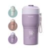 imagePapablic Portable Bottle Warmer for Travel  Fast Heating Builtin Sterilizer 30W Fast Charge 5Temp Control EasyClean Wide Mouth Baby Milk Warmer for Breastmilk ampamp FormulaLilac Purple