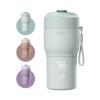 imagePapablic Portable Bottle Warmer for Travel  Fast Heating Builtin Sterilizer 30W Fast Charge 5Temp Control EasyClean Wide Mouth Baby Milk Warmer for Breastmilk ampamp FormulaMint Green