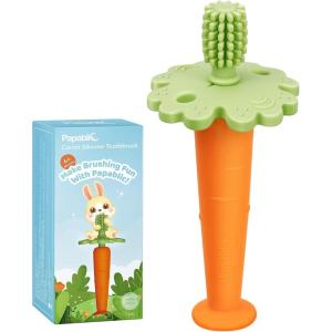 imagePapablic Carrot Baby Toothbrush 6 to 12 Months