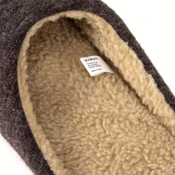 imageEverFoams Mens Knit Memory Foam Bedroom Indoor Outdoor Slip On House Slippers for Men Comfy Mens House Shoes