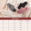 imageEverFoams Womens Fashionable Opentoe Slippers with Cozy Plush NonSlip SoleAsh Gray