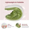 imageEverFoams Womens OpenToe Bow Slippers with Memory Foam Indoor NonSlip SoleOlive Green