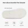 imageEverFoams Womens Fuzzy Open Toe Slippers Comfy Soft Memory Foam Indoor House ShoesVanilla Ice