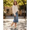 image:imageEverFoams Womens Fuzzy Clog Slippers with Slip on Footbed for Indoor OutdoorAlmond Ivory