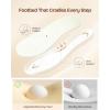 image:imageEverFoams Womens Fuzzy Clog Slippers with Slip on Footbed for Indoor OutdoorAlmond Ivory