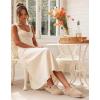 image:imageEverFoams Womens Fuzzy Clog Slippers with Slip on Footbed for Indoor OutdoorButter Beige