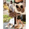 image:imageEverFoams Womens Fuzzy Clog Slippers with Slip on Footbed for Indoor OutdoorDiva Spots