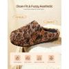 image:imageEverFoams Womens Fuzzy Clog Slippers with Slip on Footbed for Indoor OutdoorDiva Spots