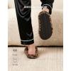 image:imageEverFoams Womens Fuzzy Clog Slippers with Slip on Footbed for Indoor OutdoorDiva Spots