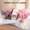 image:imageEverFoams Womens Fuzzy Open Toe Slippers Comfy Soft Memory Foam Indoor House ShoesWhisper Pink Tiedye