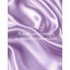 image:imageEverFoams Womens Satin OpenToe Bow Slippers Memory Foam Indoor Bedroom House ShoesMist Lavender