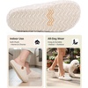 image:imageEverFoams Womens Slip on Slippers for Indoor Outdoor  Softfuzzyclogbreathableantislipbirthday giftsmachinewashableAlmond Ivory