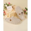 image:imageEverFoams Womens Slip on Slippers for Indoor Outdoor  Softfuzzyclogbreathableantislipbirthday giftsmachinewashableButter Beige