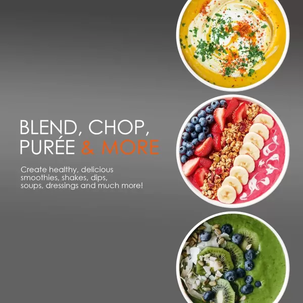 imageAmericana EPB399C BPA Free Glass Blending Jar and Tritan Sports Bottle Blend Personal Smoothie Crush Ice Shakes Keto Protein Blender 2 Cups 300 Watts CoralMint