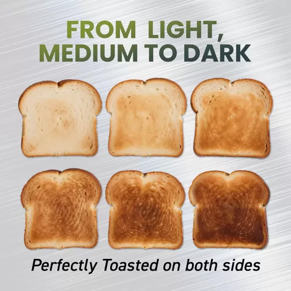 imageElite Gourmet ECT118B Cool Touch Single Slice Toaster 6 Toasting Levels ampamp Wide Slot for Bagels Waffles Specialty Breads Pastry Snacks BlackStainless Steel