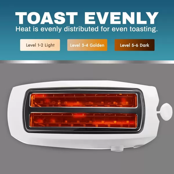 imageElite Gourmet ECT118B Cool Touch Single Slice Toaster 6 Toasting Levels ampamp Wide Slot for Bagels Waffles Specialty Breads Pastry Snacks BlackWhite