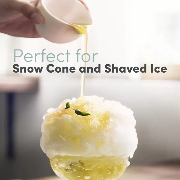 imageElite Gourmet EIC629 Electric Countertop Snow Cone Maker Hawaiian Shave Ice Machine KidFriendly Party Summer Treat Maker Blue