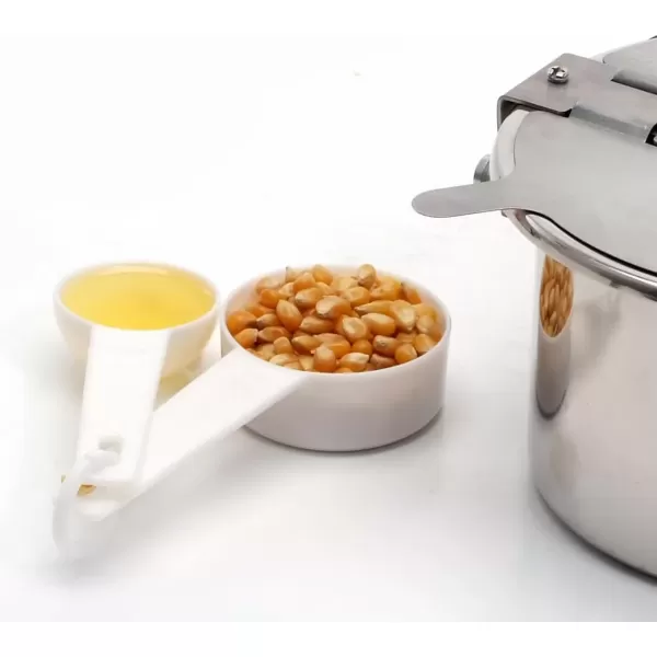 imageElite Gourmet EPM250 MaxiMatic 25 Ounce Classic Carnival Tabletop Kettle Popcorn Popper Machine RetroStyle Movie Hot Buttered Popcorn Red