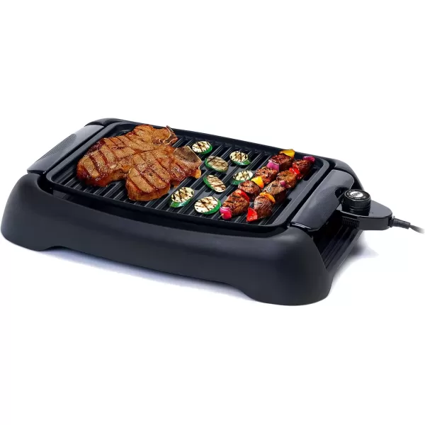imageElite Gourmet EPN2976 2in1 Nonstick Panini Press ampamp Indoor Grill Opens 180Degree Gourmet Sandwich Maker Floating Hinge Fits All Foods Contact Grill with Removable Grease Tray Stainless Steel13