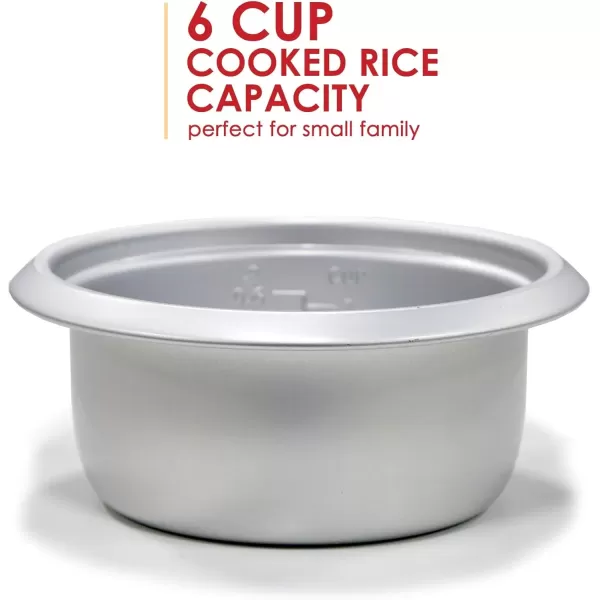 imageElite Gourmet ERC2010B Electric Rice Cooker with Stainless Steel Inner Pot Makes Soups Stews Porridges Grains and Cereals 10 cups cooked 5 Cups uncooked BlackWhite
