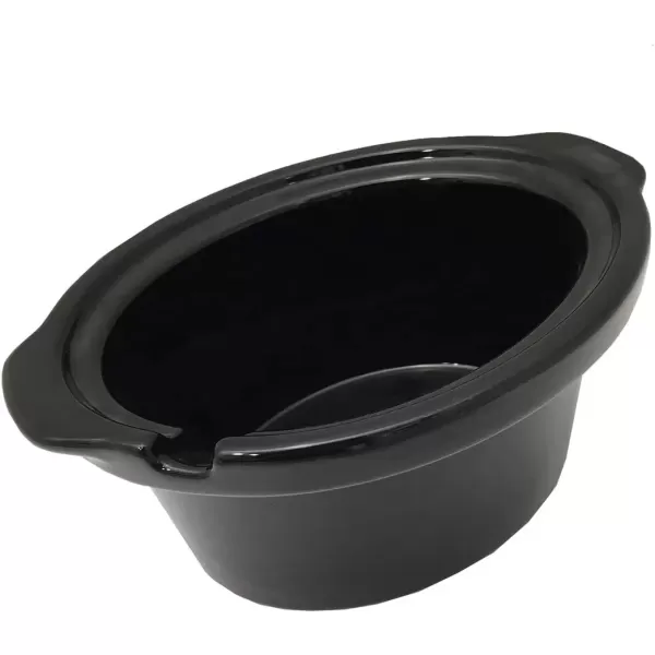 imageElite Gourmet EWMST325R MaxiMatic Triple Slow Cooker Buffet Server Adjustable Temp DishwasherSafe Oval Ceramic Pots Lid Rests 3 x 25 Qt Capacity RedStainless Steel