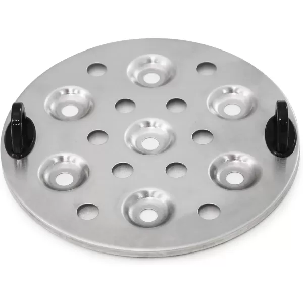 imageElite Gourmet Easy Electric 7 Egg Capacity Cooker Poacher Omelet Maker Scrambled Soft Medium Hard Boiled with Auto ShutOff and Buzzer BPA FreeStainless Steel