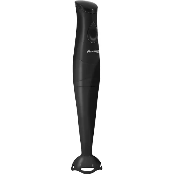 imageElite Gourmet Electric Immersion Hand Blender Mixer Chopper 1Touch Control Multi Purpose Hand Blender Stick Mixer Chopper 150 Watts OneTouch Control For Soups Sauces Baby Food RedBlack