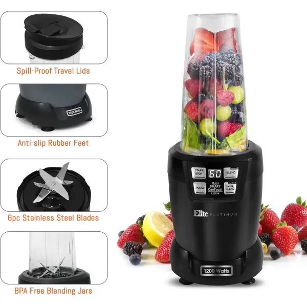 imageElite Platinum EPB5455 NutriBlender Black