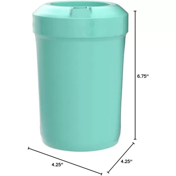imageHyperChiller HC3 Patented Iced CoffeeBeverage Cooler NEW IMPROVEDSTRONGER AND MORE DURABLE Ready in One Minute Reusable for Iced Tea Wine Spirits Alcohol Juice 125 Oz BlackAqua Sky