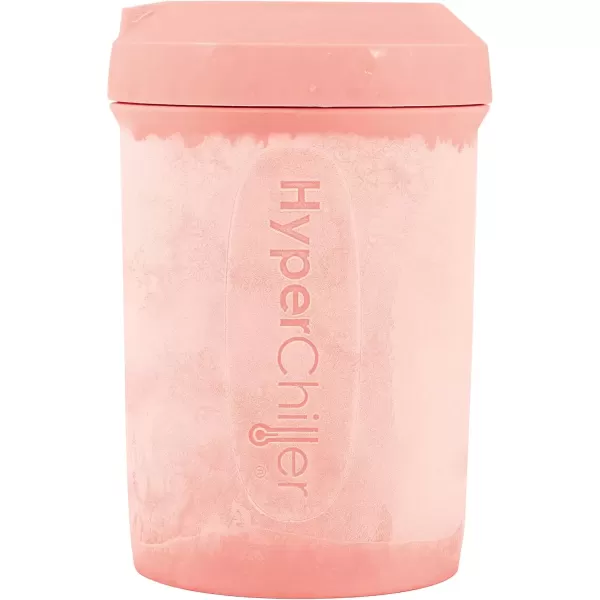 imageHyperChiller The Original but NEW StainlessSteel HC2SS Patented Iced CoffeeBeverage Cooler Ready in One Minute Reusable for Iced Tea Wine Spirits Alcohol Juice 125 oz Stainless SteelRose Gold